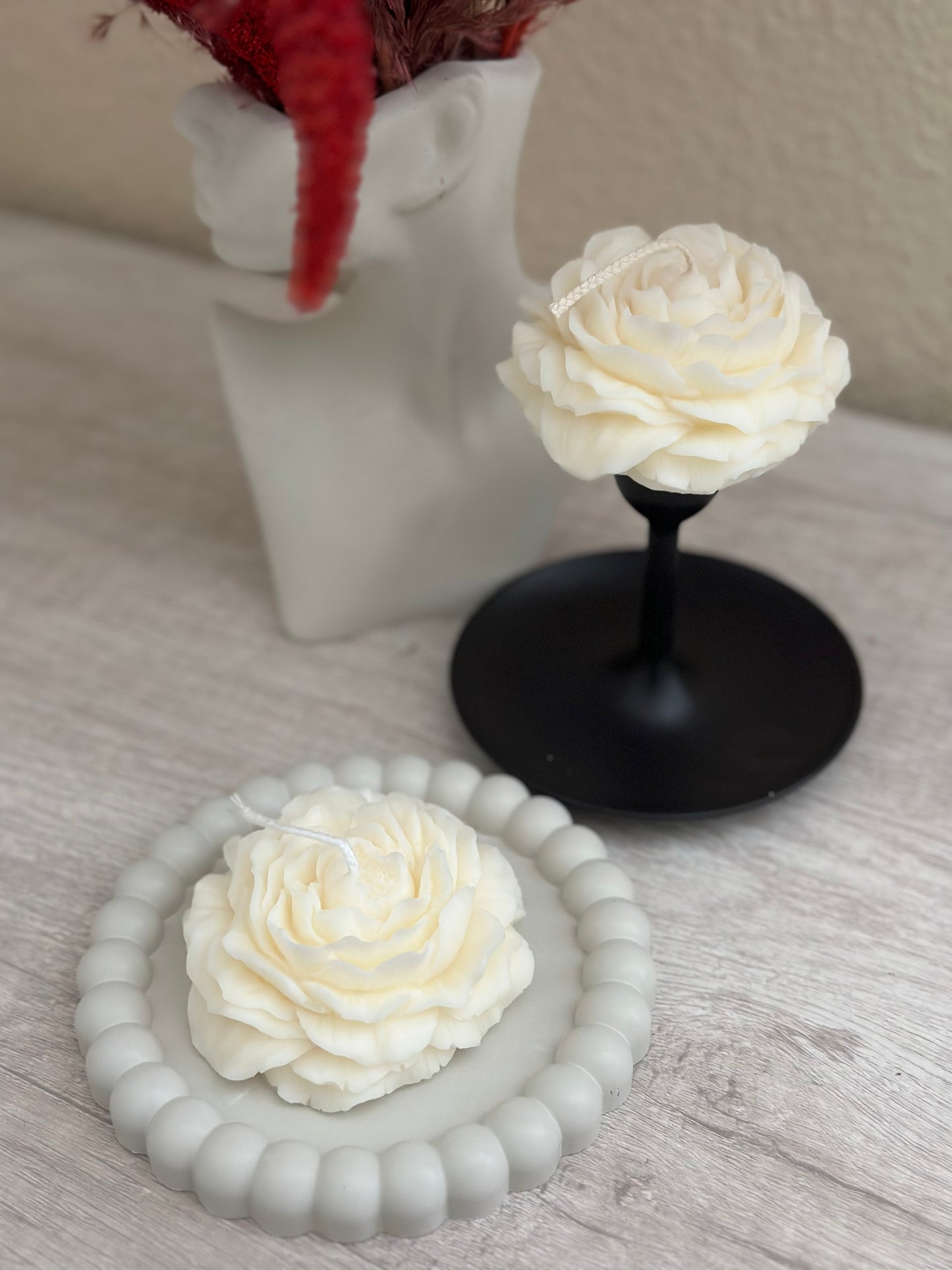 Peony Candle