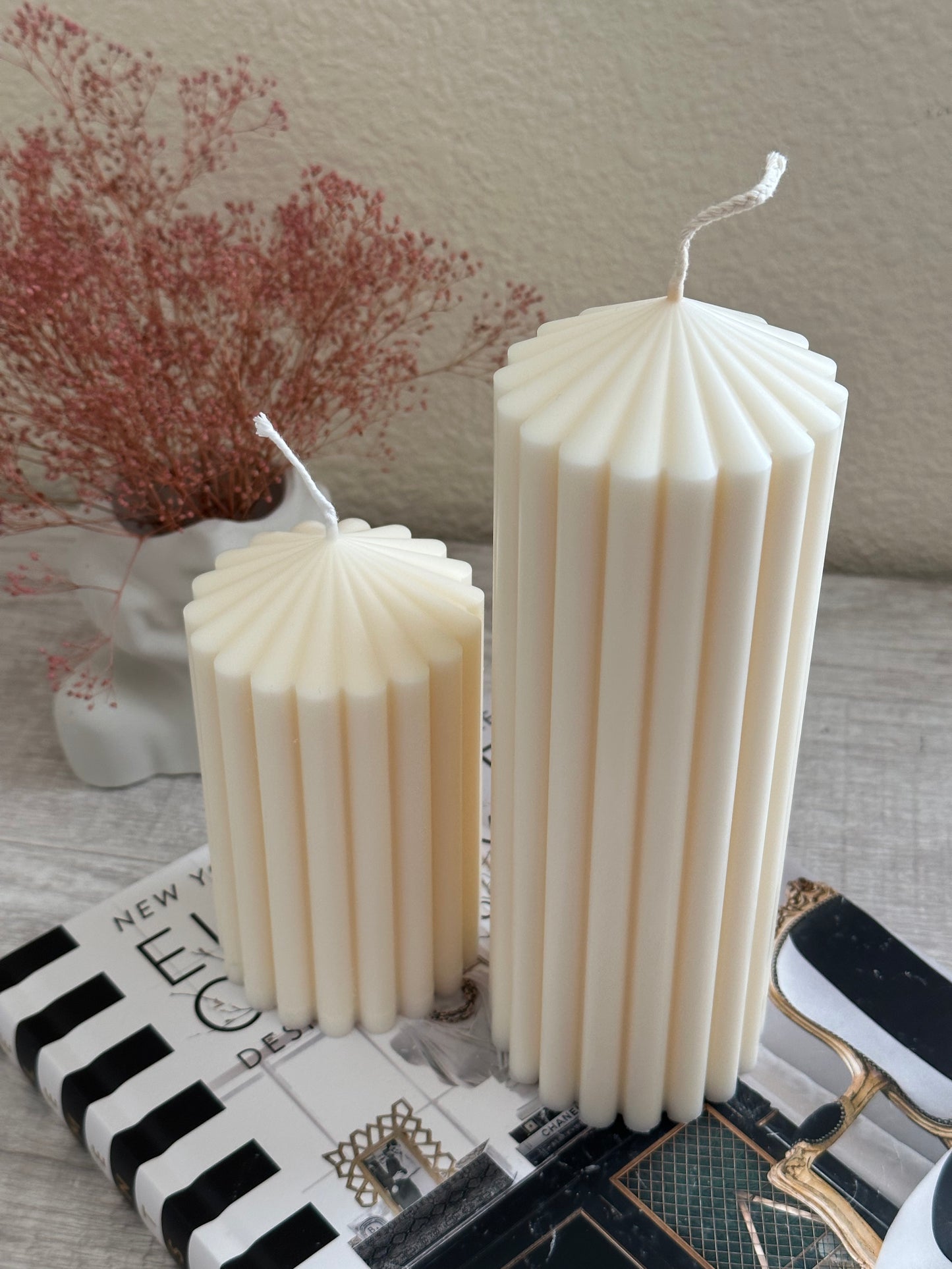 Circus Column Pillar Candle