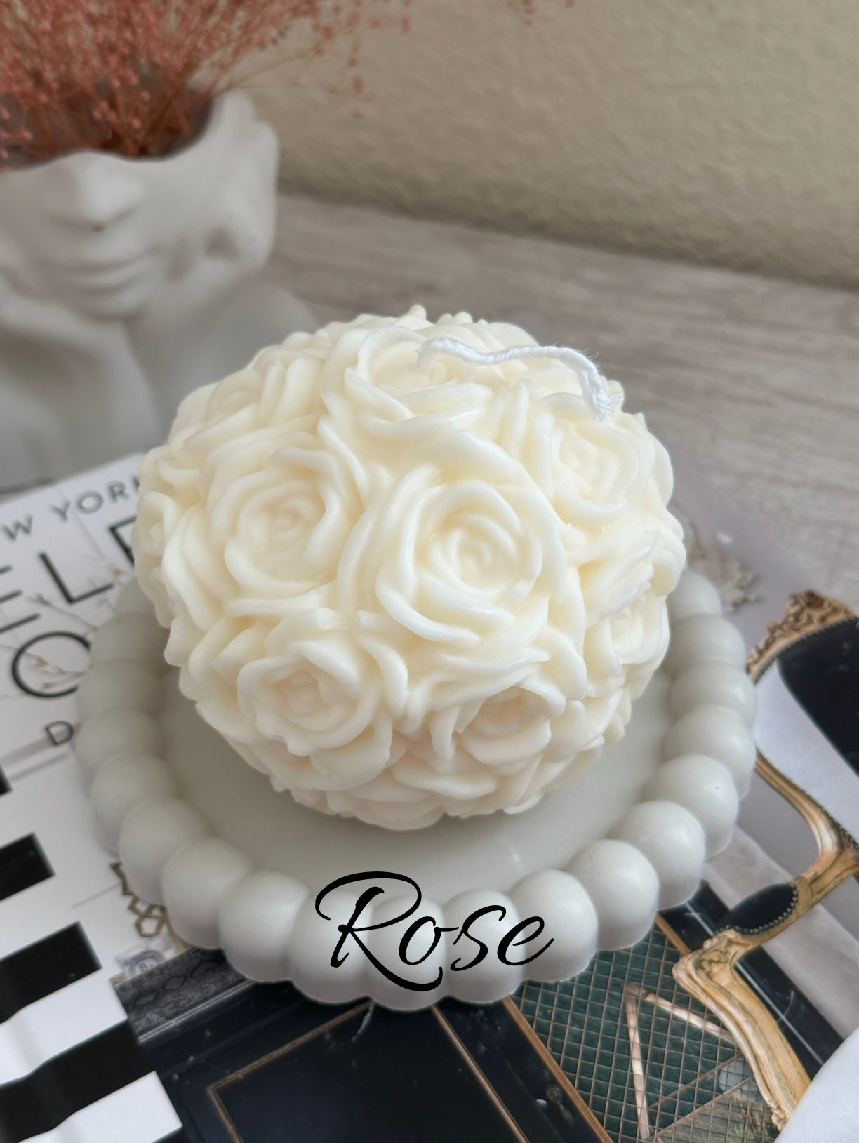 Flower Ball Candles