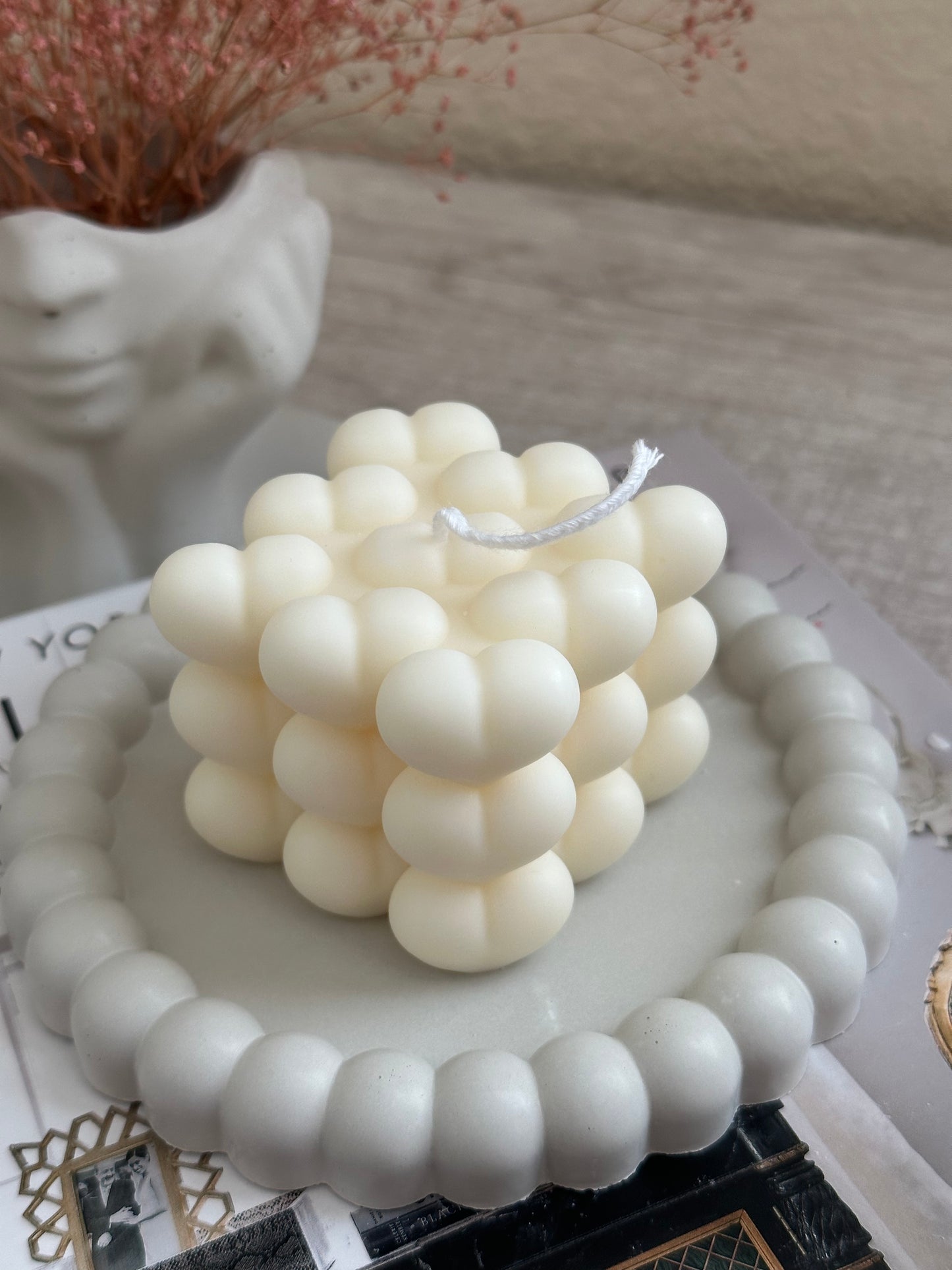 Heart Bubble Candles