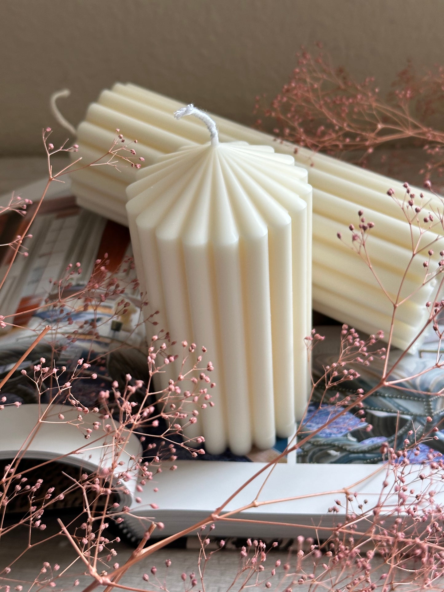 Circus Column Pillar Candle