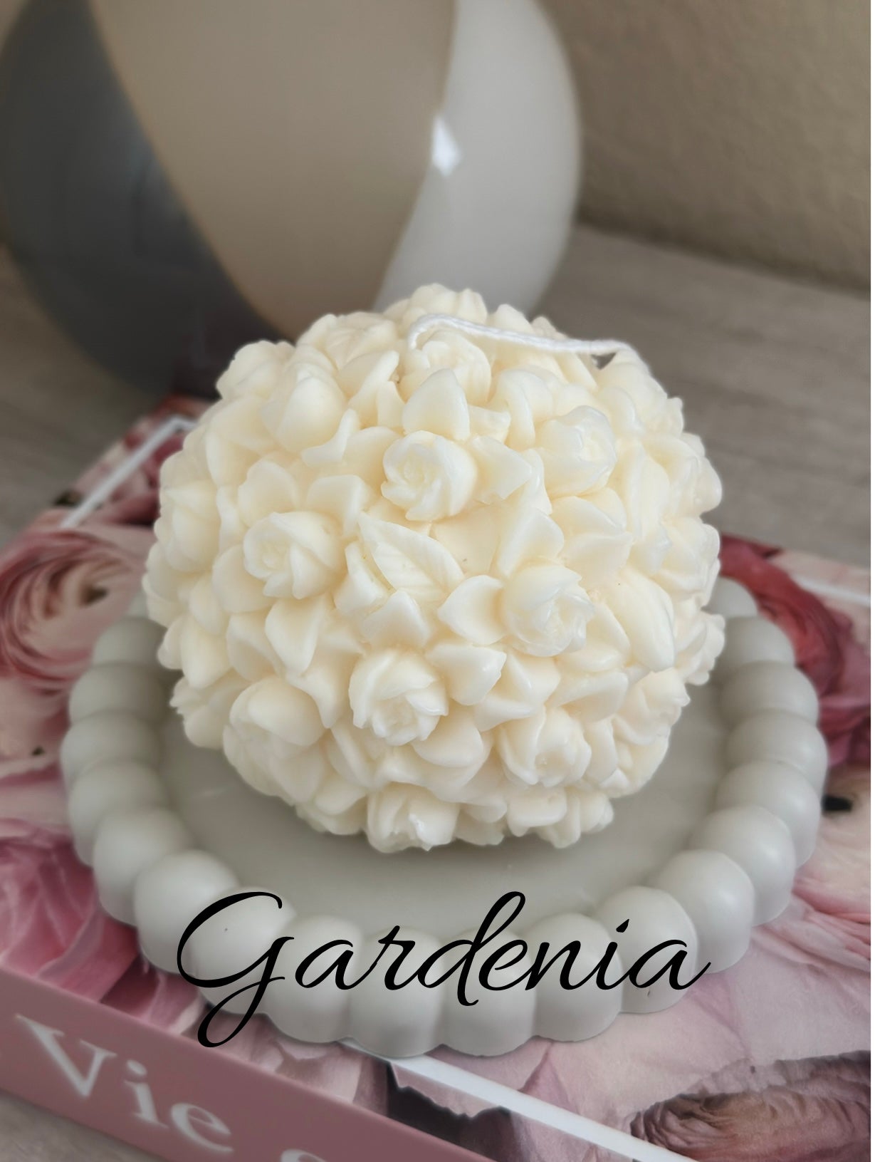 Flower Ball Candles